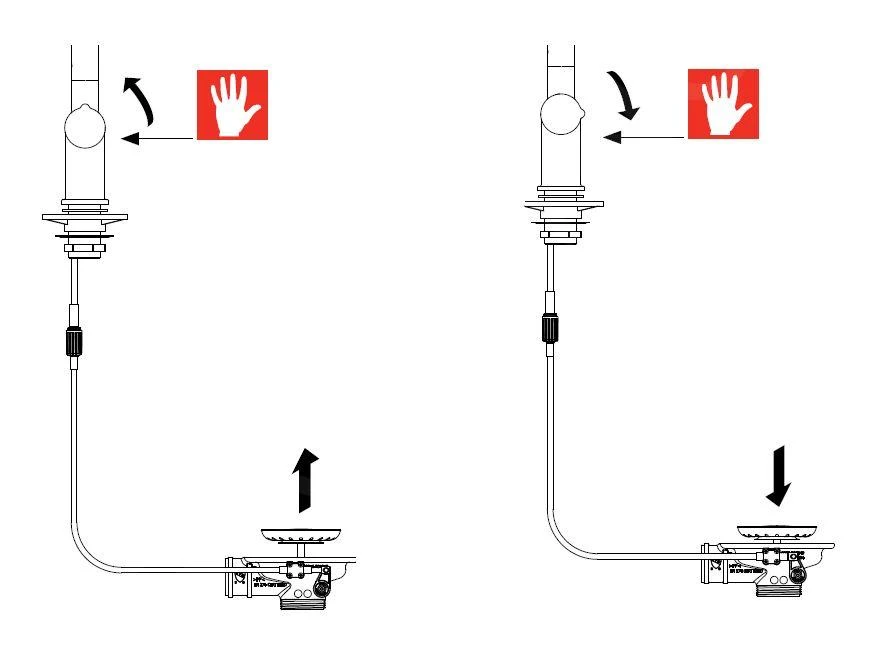 Franke Active - Einhebelmischer FN 5351.149, Mit Ablaufbedienung Twist Und Ausziehbarer Brause, Edelstahl 115.0653.505 – Bild 3