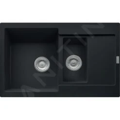 Franke Maris - Fragranit-Spüllbecken MRG 651-78, 780x500 Mm, Schwarz Matt 114.0637.579