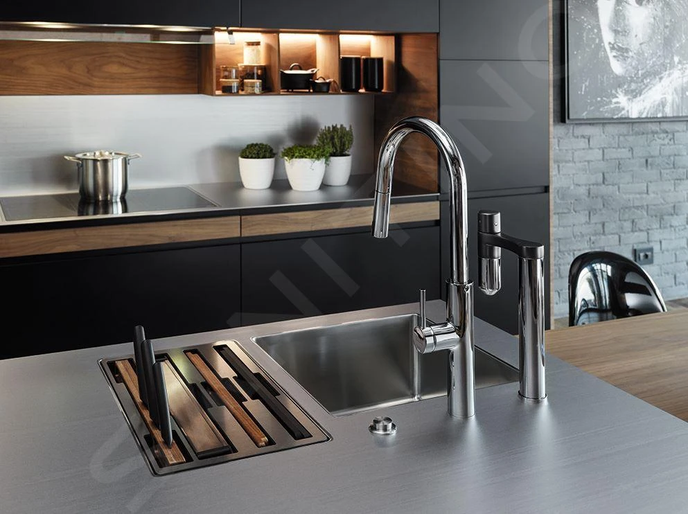 Franke Filter-Armaturen - Filter Vital Tap, Chrom/Gun Metal 120.0621.228 – Bild 3