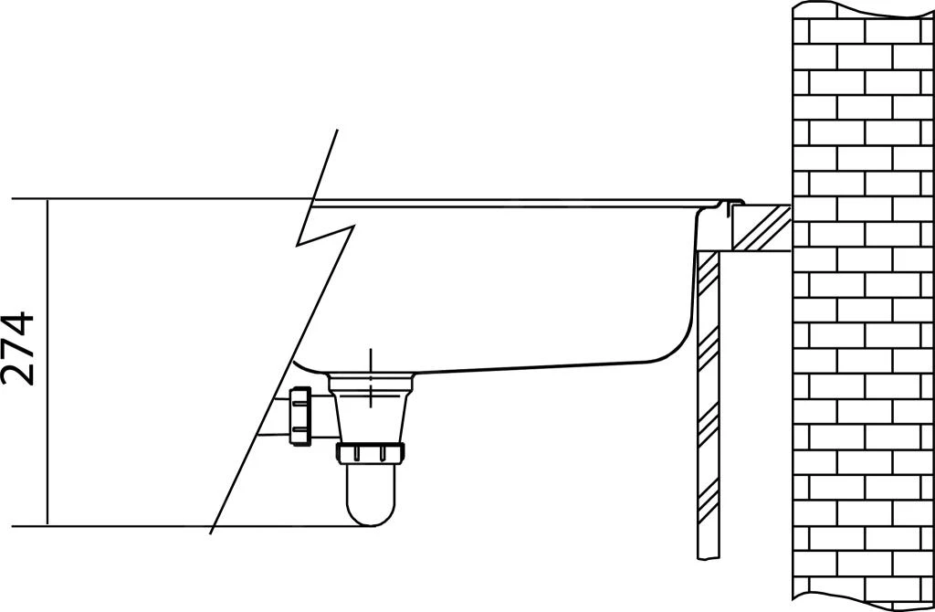 Franke Logica - Spülbecken Edelstahl LLX 651/7, 1000x500 Mm 101.0120.190 – Bild 3