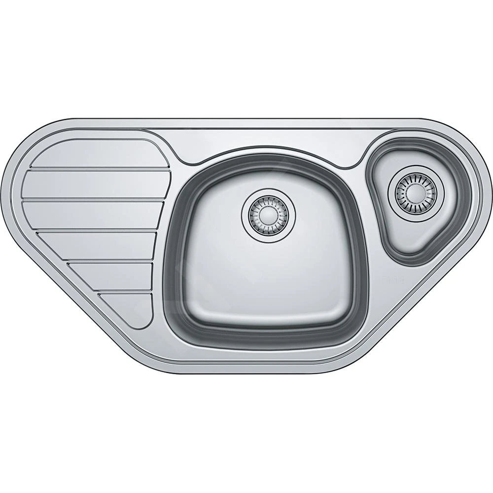 Franke Sets - SET N80, Edestahlspüle SKX 651 E, Eckig, Mit Armatur FB 250.031, Edelstahl/Chrom 101.0618.835 – Bild 3