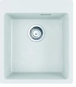 Franke Maris - Fragranit Küchenspüle MRG 610-39 FTL, 440x500 Mm, Eißweiß 114.0661.447