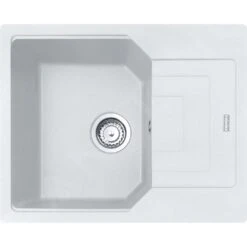 Franke Urban - Fragranit Spülbecken UBG 611-62, 620x500 Mm, Weiß Eis 114.0582.803