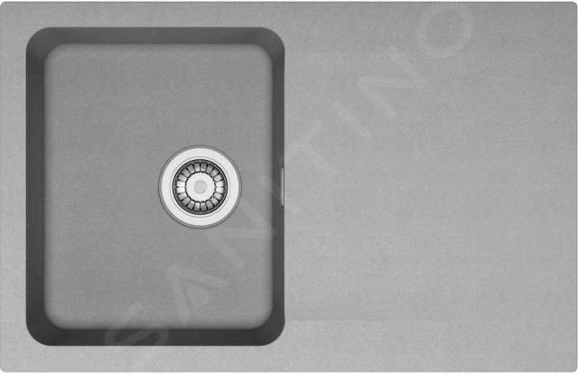Franke Sets - Set T96, Tectonite-Spüle OID 611-78 Und Armatur FP 9000.031, Grau / Chrom 143.0675.619 – Bild 4