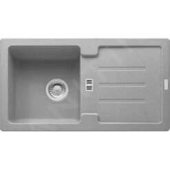 Franke Strata - Fragranit Spülbecken STG 614-78, 780x435 Mm, Steingrau 114.0369.423