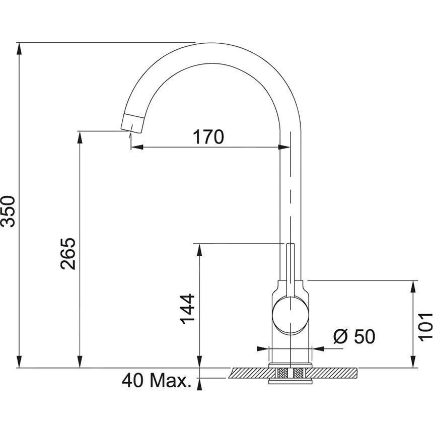 Franke Sets - Küchenset G170, Fragnitspüle MRG 611-78 BB Und Spültischarmatur FN 9000.084, Steingrau 114.0587.970 – Bild 3