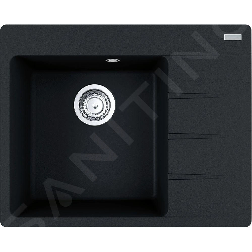 Franke Sets - Set G215, Fragranit-Spüle CNG 611-62 TL/2 Und Armatur FC 3055.901, Schwarz Matt/chrom 114.0675.669 – Bild 4