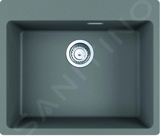 Franke Maris - Fragranit Küchenspüle MRG 610-54 FTL, 590x500 Mm, Grauer Stein 114.0661.455