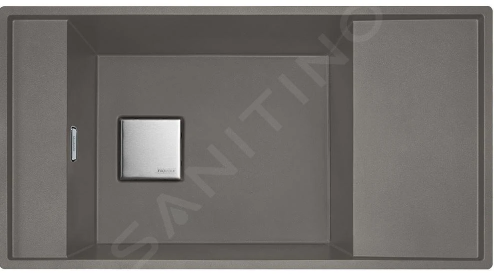 Franke Fresno - Fragnitspüle FSG 211/111, 860x458 Mm, Steingrau 135.0652.560