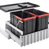 Franke Abfalltrennsysteme - Abfalleimer 300-60 Duo, Eingebaut 121.0150.143