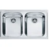 Franke Logica - Spülbecken Edelstahl LLX 620, 790x500 Mm 101.0199.870