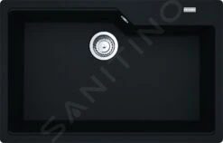 Franke Urban - Fragranit Spülbecken UBG 610-78, 780x500 Mm, Onyx 114.0582.796