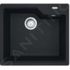 Franke Urban - Fragranit-Spüllbecken UBG 610-56, 560x500 Mm, Schwarz Matt 114.0637.591