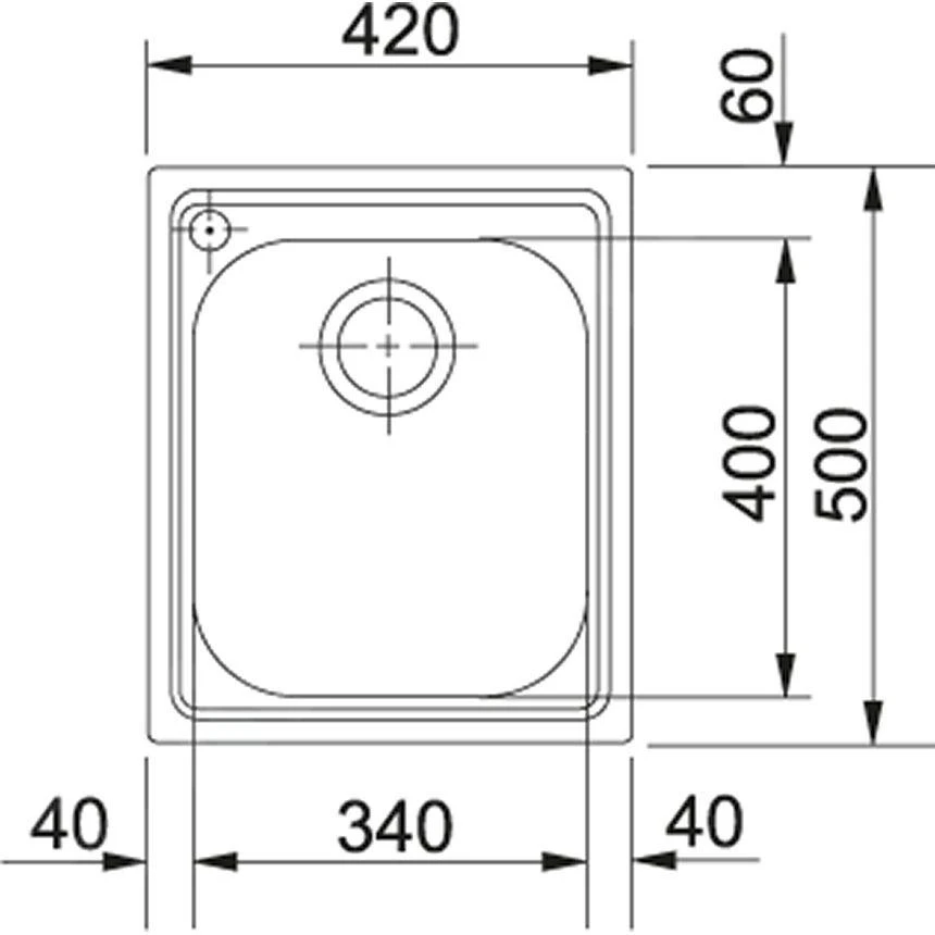 Franke Sets - Küchenset N69, AMX 610 Und Spültischarmatur FC 9547.031, Edelstahl/ververchromtt 101.0508.438 – Bild 2