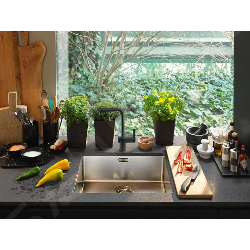 Franke Atlas Neo - Spültischarmatur FC 3834.502, Schwarz 115.0550.424 – Bild 3