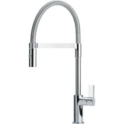 Franke Küchenarmaturen - Spültischarmatur Mit Federarm Und Umsteller, Chrom 115.0265.997