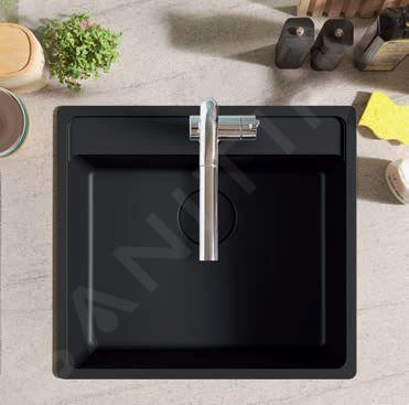 Franke Maris - Fragranit Küchenspüle MRG 610-54 FTL, 590x500 Mm, Schwarz Matt 114.0661.453 – Bild 4