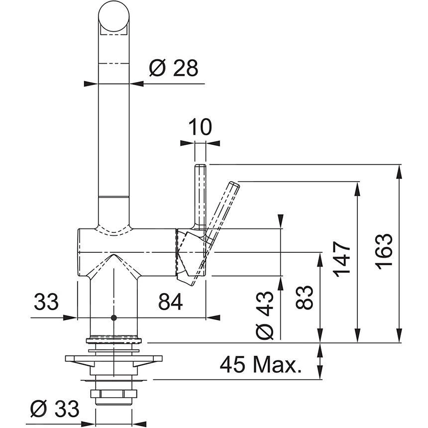 Franke Active New - Spültischarmatur FN 6100.082, Sahara 115.0653.377 – Bild 3