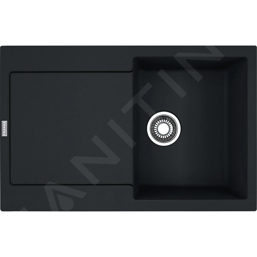 Franke Sets - Set G39, Fragranit Spülbecken MRG 611 Und Küchenarmatur Samoa Schwarz Matt/Chrom 114.0650.571 – Bild 4
