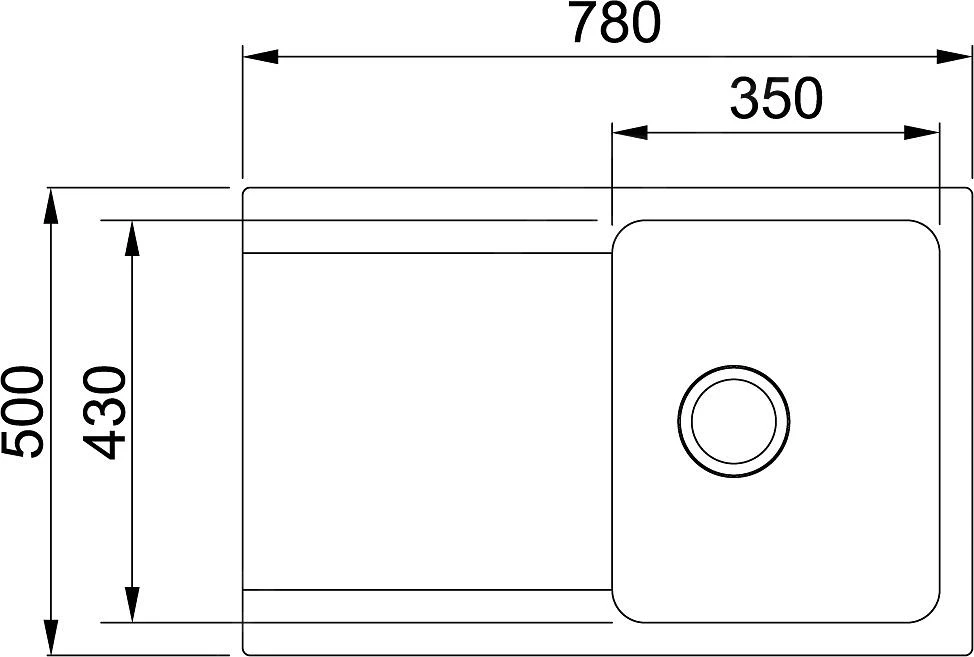 Franke Sets - Set T96, Tectonite-Spüle OID 611-78 Und Armatur FP 9000.031, Schwarz/chrom 143.0675.618 – Bild 2
