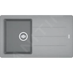 Franke Basis - Fragranit Spülbecken BFG 611-86, 860x500 Mm, Steingrau 114.0494.919
