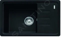 Franke Malta - Fragranit Spülbecken BSG 611-62, 620x435 Mm, Schwarz Matt 114.0661.515
