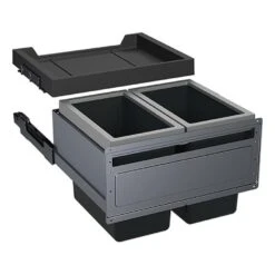 Franke Einbau-Abfallsammler Sorter FX 60 Frontauszug Abfalltrennung 2-fach