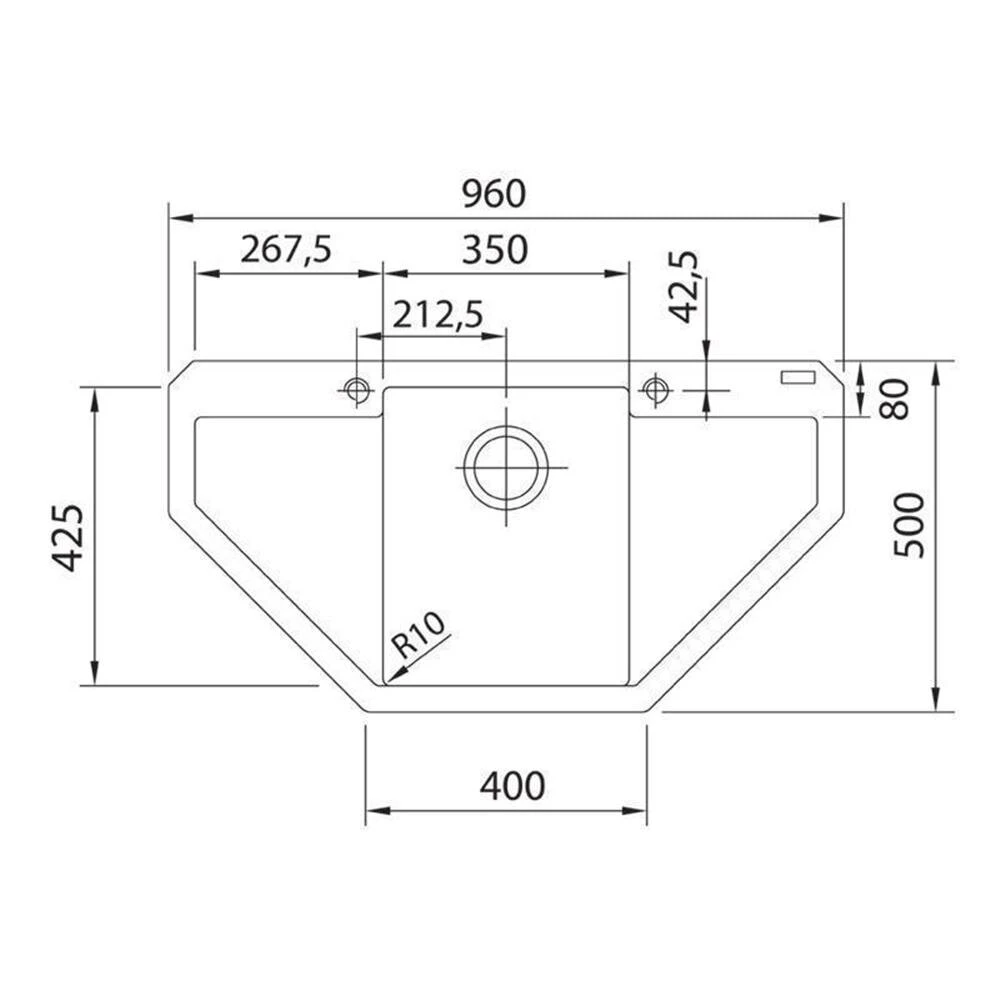 Franke Einbauspüle Maris MRG 612-E Fragranit+ – Bild 3