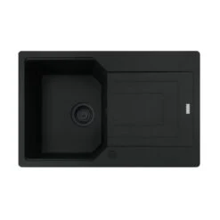 Franke Einbauspüle Urban UBG 611-78 Fragranit Black Matt - Black Collection