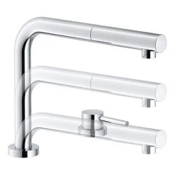 Franke Küchenarmatur Active Window Zugauslauf Chrom | Hochdruck