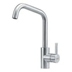 Franke Küchenarmatur Kubus Festauslauf Hochdruck Edelstahl Massiv