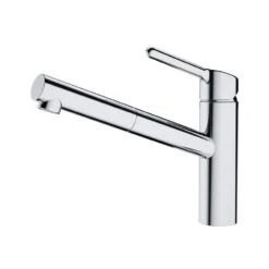 Franke Küchenarmatur Orbit Mit Ausziehbarem Auslauf Chrom Niederdruck