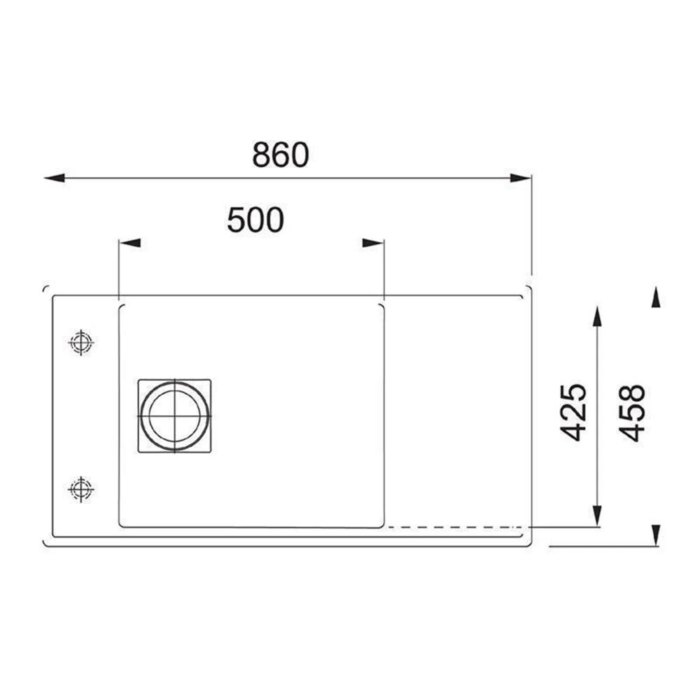 Franke Spüle Fresno FSG 211 Fragranit+ Flächenbündig Einbaubar Oder Unterbaubar – Bild 3