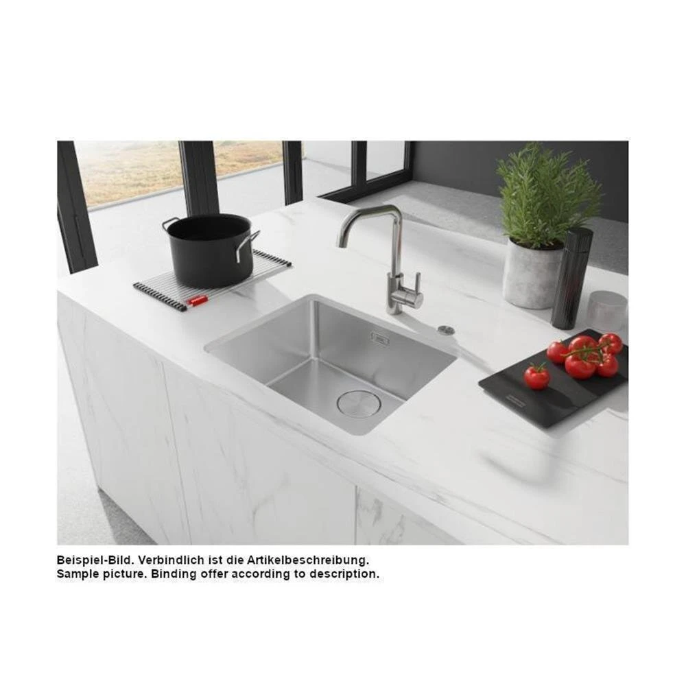 Franke Unterbaubecken Mythos MYX 110-45 Edelstahl Gebürstet – Bild 2