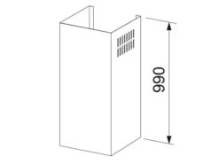 Franke CH 990 XS FSW Schachtverlängerung Edelstahl