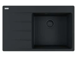 Franke Centro CNG 611-78A Black Matt Collection - 114.0658.593 Granitspüle Exzenterbetätigung
