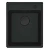 Franke Maris MRG 610-37 A Black Matt Collection - 114.0659.123 Granitspüle Exzenterbetätigung