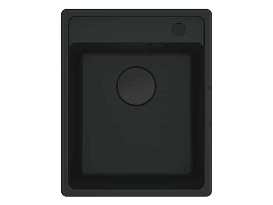 Franke Maris MRG 610-37 A Black Matt Collection - 114.0659.123 Granitspüle Exzenterbetätigung