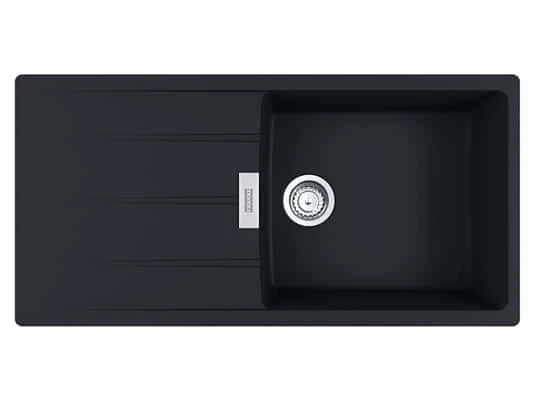 Franke Centro CNG 611-100 Black Matt - 114.0682.505 Exzenterbetätigung