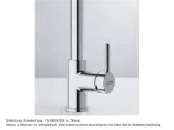 Franke Lina Onyx - 115.0626.055 Hochdruckarmatur