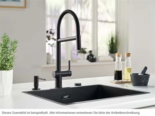 Franke Active Semi-Pro Black Matt - 115.0653.409 Hochdruckarmatur – Bild 6