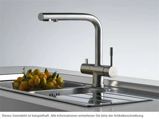 Franke Maris Atlas Clear Water 3in1 Edelstahl Massiv Hochdruckarmatur – Bild 3