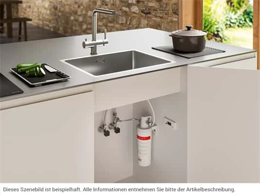 Franke Maris Atlas Clear Water 3in1 Edelstahl Massiv Hochdruckarmatur – Bild 5