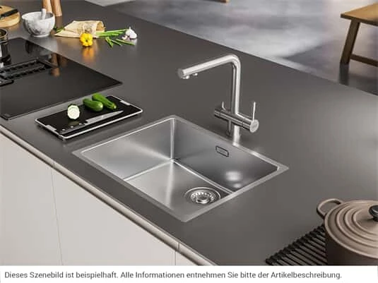 Franke Maris Atlas Clear Water 3in1 Edelstahl Massiv Hochdruckarmatur – Bild 4