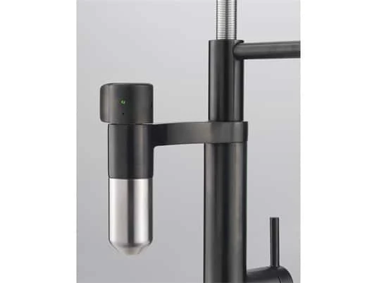 Franke Vital Semi Pro Industrial Black / Edelstahl Optik - 120.0621.313 Hochdruckarmatur – Bild 8