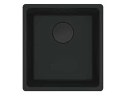 Franke Maris MRG 110-37 Black Matt Collection - 125.0683.232 Granitspüle Exzenterbetätigung
