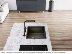 Franke Mythos Masterpiece BXM 210/110-50 Anthrazit - 127.0672.129 Edelstahlspüle