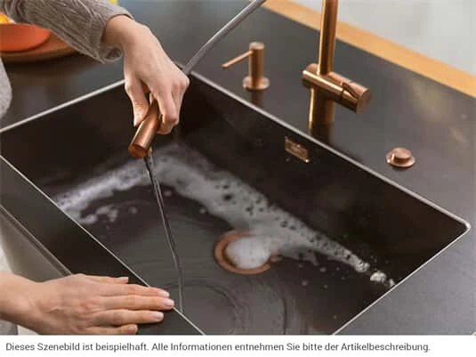 Franke Mythos Masterpiece BXM 210/110-68 Anthrazit - 127.0674.440 Edelstahlspüle – Bild 2