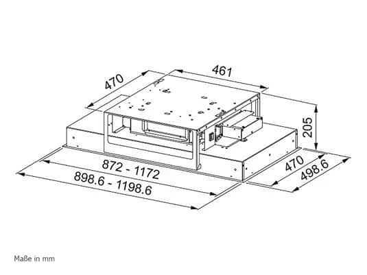 Franke Maris FCMA 120 C WHG Deckenhaube 120 Cm Weiß – Bild 2