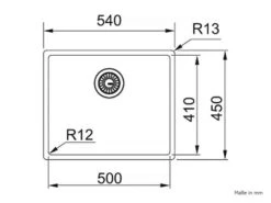 Franke Mythos Masterpiece BXM 210/110-50 Kupfer - 127.0662.642 Edelstahlspüle